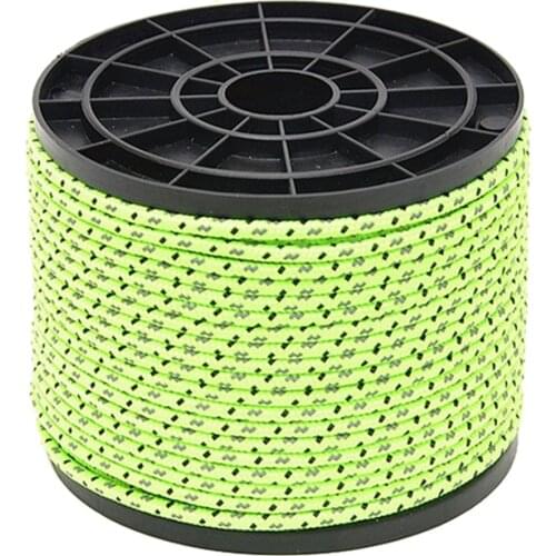 164ft Cord Paracord Lanyard 4mm Tent Camping Guy Rope Parachute Cord Cordage Camping Tent Guy Rope Guy Line Cordage