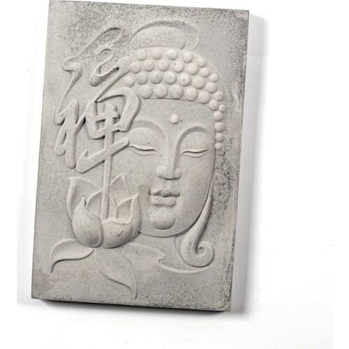 Nicole Silicone Cement Mold Handmade Buddha Statue Plaster Mould Bedroom Decorative Tool