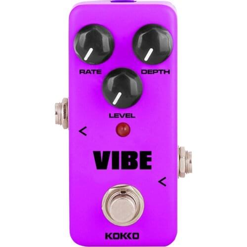 Kokko Vibe Rotary Speaker Guitar Effect Pedal Analog Effects Stompbox for Electric Guitar 4-stage phase-change simulation