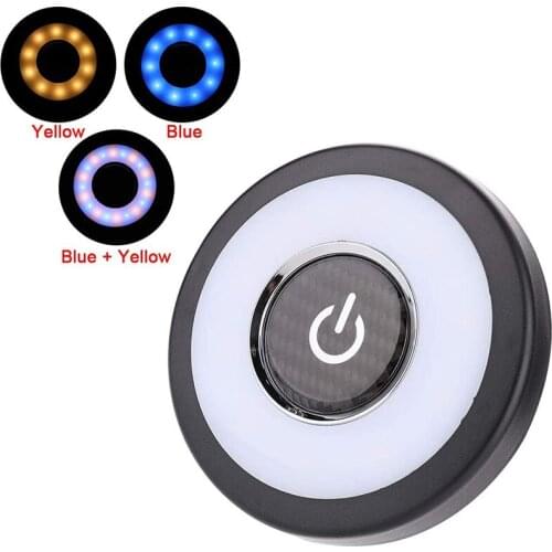 Bright Wireless Led USB Car Interior Ceiling Dome Light Reading USB Charging Roof Magnet Lamp Touch Type NightLight Trunk Sturdy
