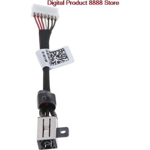 1pc Dc Power Jack Charging Port Socket For Dell Xps 15 9550 9560 Black Computer Connection And Connector
