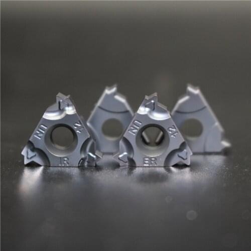 10pcs Thread Insert 16ERM 8 UN Carbide BLADE 16IRM 10 12 16 18 20 24 UN CNC Lathe Threading Cutter Tool