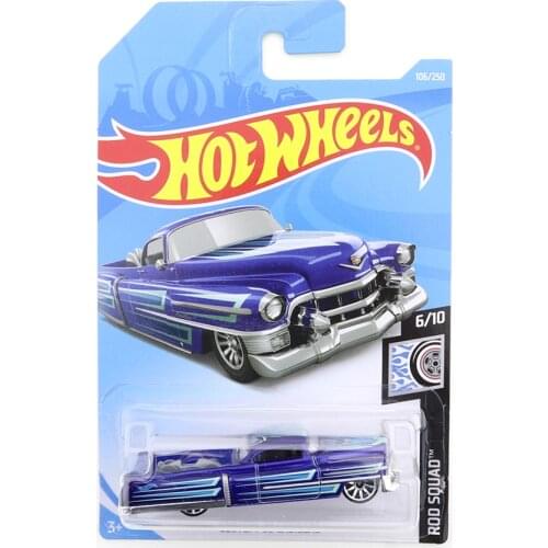 2019-106 Hot Wheels CUSTOM 53 CADILLAC Mini Alloy Coupe 1/64 Metal Diecast Model Car Kids Toys Gift