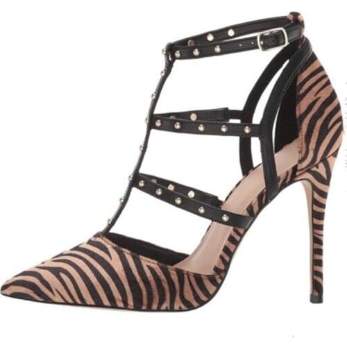 2021 Fashion High Heel suede Material Women Pointed Wedding Party Shoe Heels 11cm 44