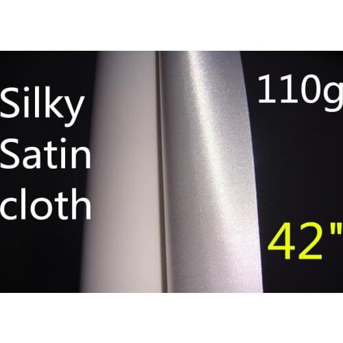 42"x30m roll 110g silk fabric for inkjet printing silk material with matte surface for inkjet printer