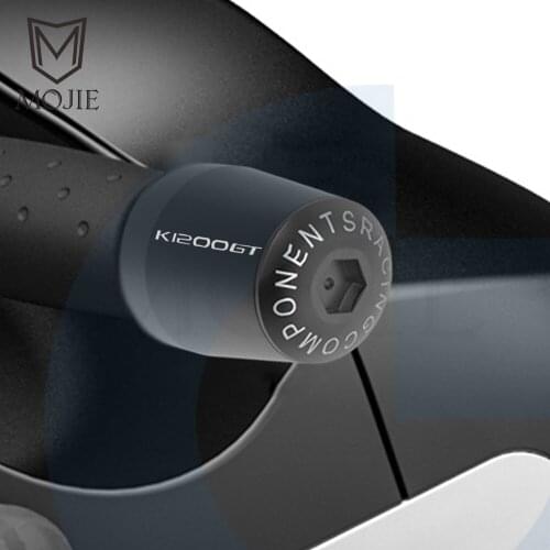 7/8" 22mm Motorcycle Handlebar Grips End Handle Bar Cap End Plug For BMW K1200GT K 1200 GT K1200 GT 2005-2009 2006 2007 2008