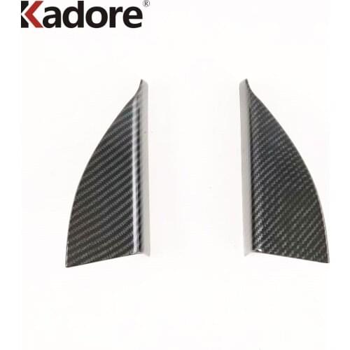 Accessories Front Triangle Trim For Hyundai Tucson 2019 2020 Front Car Interior Window A Pillar Trim Sticker Styling