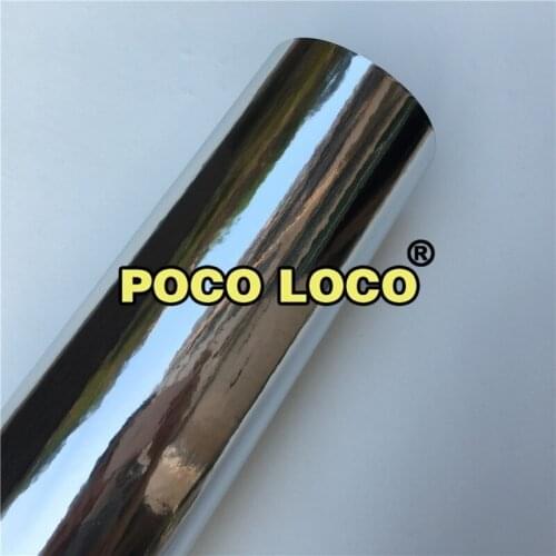 Car Auto Chrome Silver Car Wrap Vinyl Film Adhesive Decorative Mirror Decor Sticker