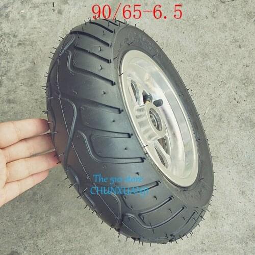 Free shipping Front 9065-6.5 rear 11050-6.5 inch inner and outer tire wheel hub tyre Motorcycle Scooter accessories