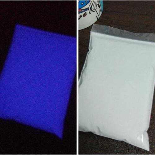 Nail Glitter Luminous powder phosphor powder,500g/bag,DIY Paint pigment Decoration , Glow in the dark Powder Purple Light