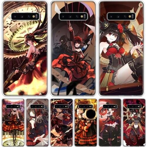 DATE A LIVE Tokisaki Kurumi Anime Phone Case For Samsung Galaxy A50 A70 A30S A51 A71 A10 A20E A40 A90 A20S M30S A6 A7 A8 A9 Plus
