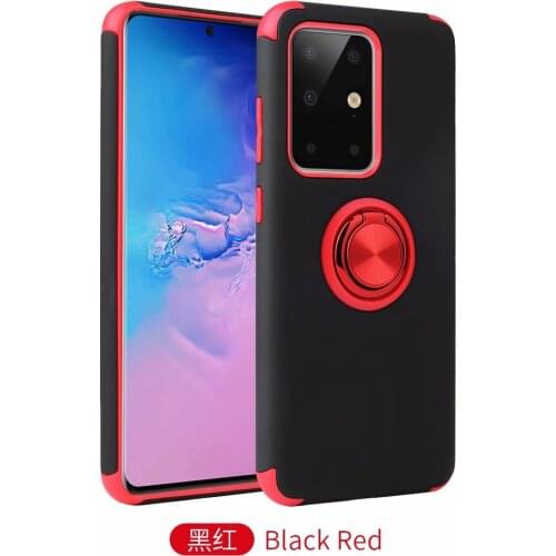 For Samsung Galaxy S20 Plus Case Hard With Stand Ring Matte Hybrid Armor protective Back Cover Case for samsung galaxy s20 Ultra