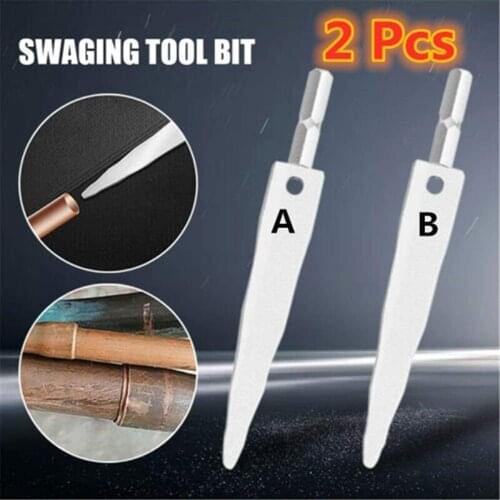 Copper Pipe Swaging Tool,Electric Manual Copper Tube Expander Drill Bit Aluminum Tube Expander Accessory