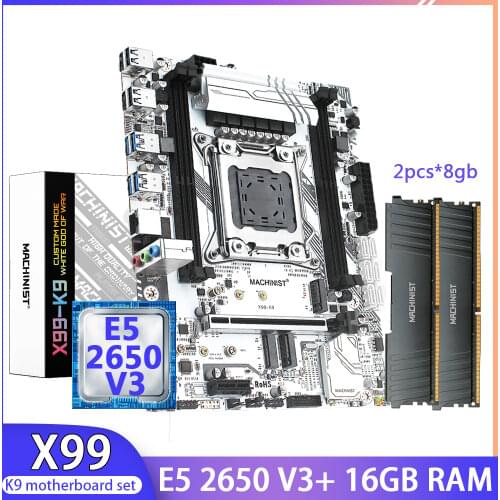 X99 Desktop motherboard LGA 2011-3 Socket support Dual DDR3 or DDr4 RAM Xeon E5 Core I3 I5 I7 processor Mainboard X99M PLUS V2
