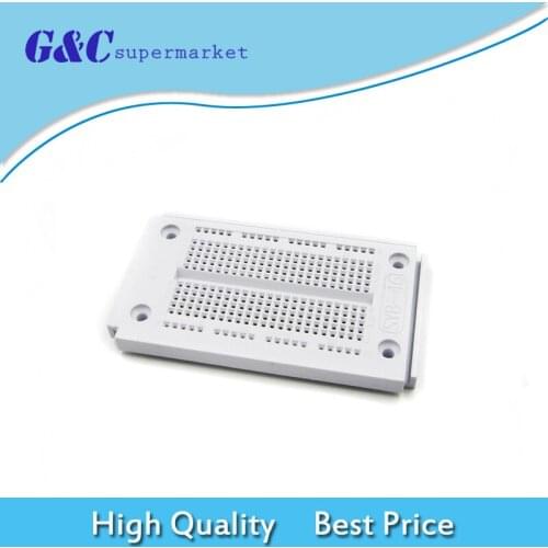 SYB-46 Breadboard 270 Point 23x12 Solderless PCB Bread Board Test DIY for Arduino diy electronics
