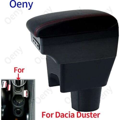 For Renault Duster Armrest For Nissan Terrano 3 For Dacia Duster Car Armrest box Center Storage box car accessories Interior