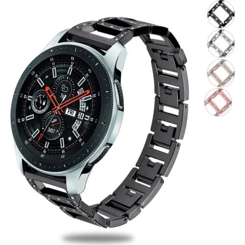 Essidi 22mm Fashion Stainless Steel Watch Strap Band For Samsung Galaxy 46mm Gear S3 Metal Bracelet For Samsung Watch 3 45mm