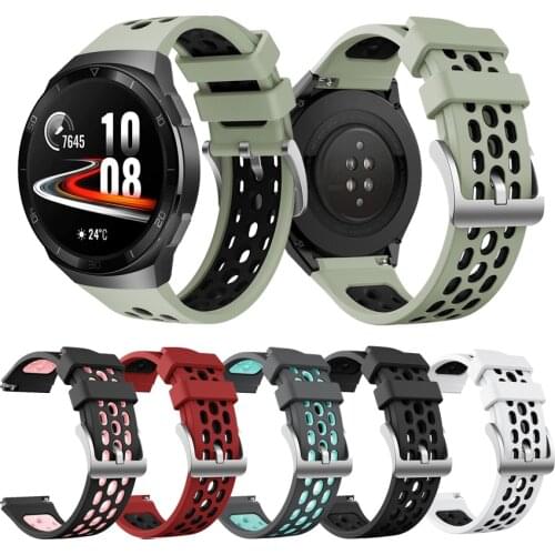 Silicone Watch Band for Huawei Watch GT 2e Strap Correa Wristband for Huawei Watch 2e Bracelet Replacement Band Pемешок