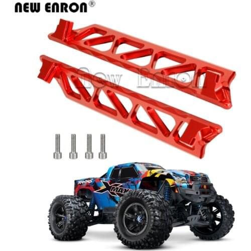 1:5 RC Car 2Pcs Aluminum alloy Side Trail Nerf Bars 7723 for RC Car Part 1/5 Traxxas XMaxx Monster Truck 6S 8S 77076-4 77086-4