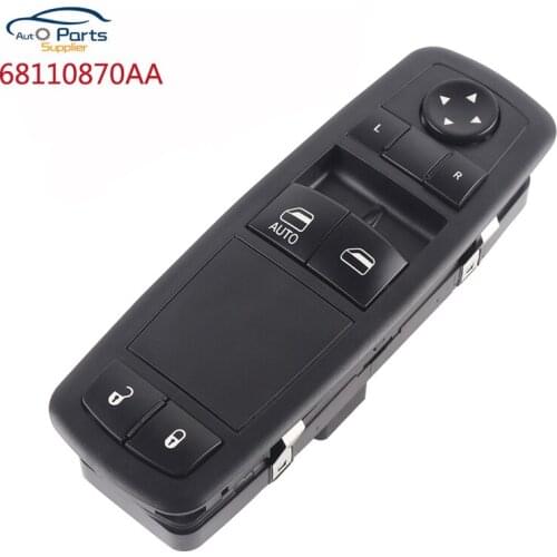68110870AA 16pins Front Left Driver Side Window Electric Switch For 2012 2016 Dodge Caravan 68110870AB