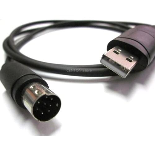 8 pin USB Programming Cable Cord For Yaesu CAT CT-62 FT-857 FT-857D FT-897 FT-897D FT-100, FT-100D, FT-817, FT-817ND Radios