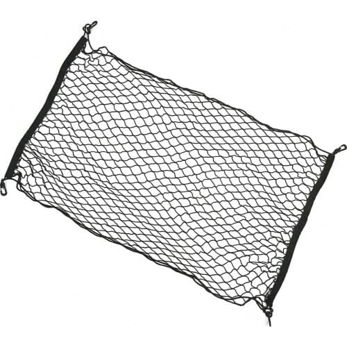 Car Trunk Interior Rear Cargo Organizer Storage Elastic Mesh Bag Luggage Net