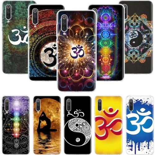 Aum Om Yoga Case for Xiaomi Redmi Note 10 9 9S 8 7 6 8T 8A 7A 6A S2 K30 K20 MI 9 8 CC9 F1 Lite Pro Soft TPU Phone Cover