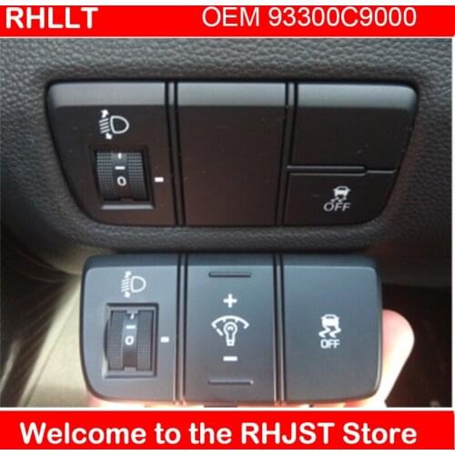 For HYUNDAI ix25 (creta) dashboard brightness switch dashboard fog lamp headlamp adjustment brightness side slip OFF