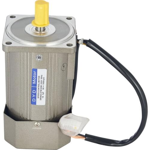 AC asynchronous speed regulating motor, optical axis 60W 90W 120W 140W fixed speed motor, with speed regulator 220v/380v