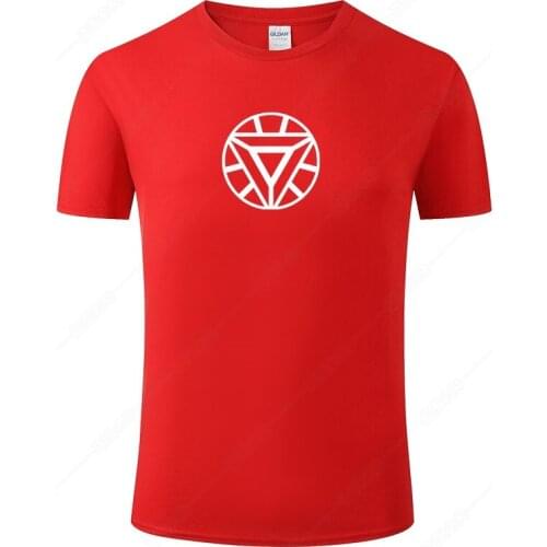 Summer Cotton Mens T-shirt Iron Man Print T Shirt Men Unisex New Fashion Short Sleeves Cool Tshirt Funny Top Tee Clothing J69