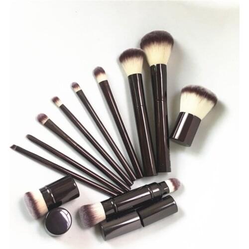 HG Makeup Brushes 1 2 3 4 5 7 8 9 10 11 Powder Blush All-Over Eye Shadow Crease Liner Smudge Concealer Beauty Cosmetics Tools