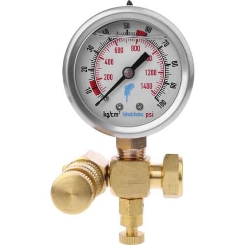 Nitrogen Gas Charging Kit Device for Soosan furukawa Hydraulic Breaker Hammer Pressure Gauge