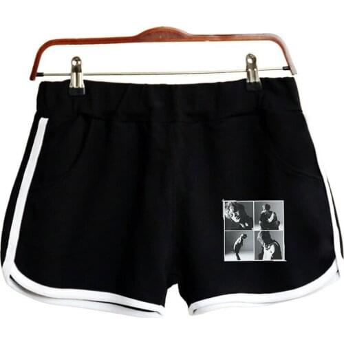 Kpop 2019 NEW Team super M NEW Album SuperM Print Women Shorts Harajuku Ladies Hot Sale Sexy kawaii Shorts