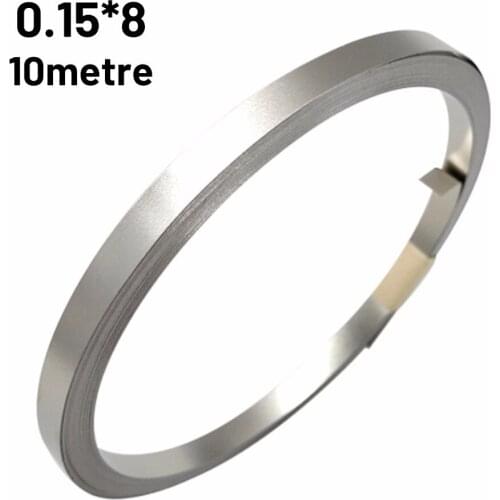 10M Nickel Strip Li-ion Battery Nickel Sheet Plated Steel Belt Strip Cell Spot Welding