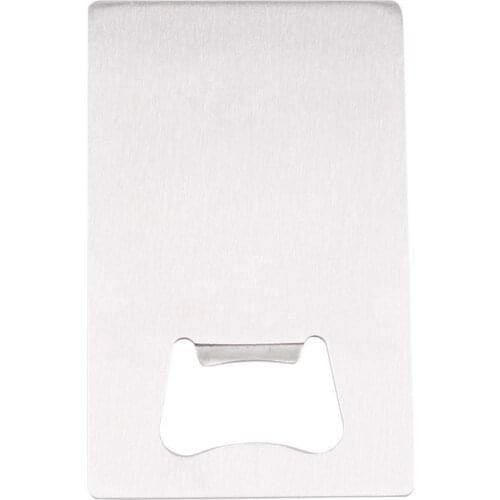 New Wallet Size Stainless Steel Credit Card Bottle Opener Business Card Beer Openers Universal Beer Bottle Opener