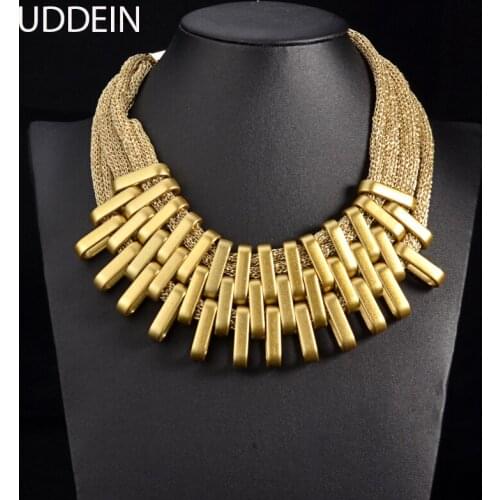 New Arrival Statement Choker Collar Necklace & Pendant Vintage Collier Fashion Geometric Jewelry Party Handmade Necklace women