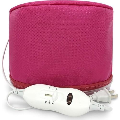 3 Gear Electric Hair Heating Cap Salon SPA Steamer Hair Mask Thermal Nourishing Baking Oil Cap Security Hair Dryers Heat Hat