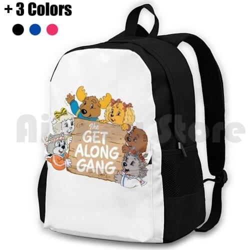 The Get Along Gang Outdoor Hiking Backpack Riding Climbing Sports Bag Get Along Gang Gang The Get Along Gang Retro 80S 90S
