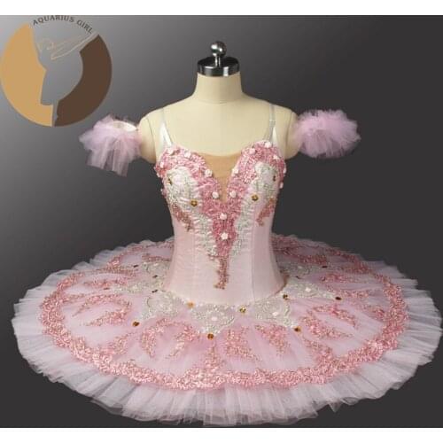 Adult Dance Pink Tutu La Sylphide Girls Dance Costume Classical Ballet Tutus Child Size Tutu Custom Size Tutu Skirt AT1166