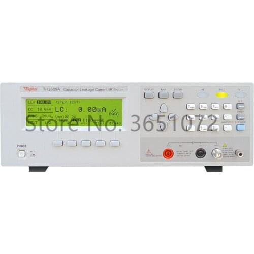TH2689A Capacitor Leakage Current Max Charging Current 500mA Insulation Resistance Meter