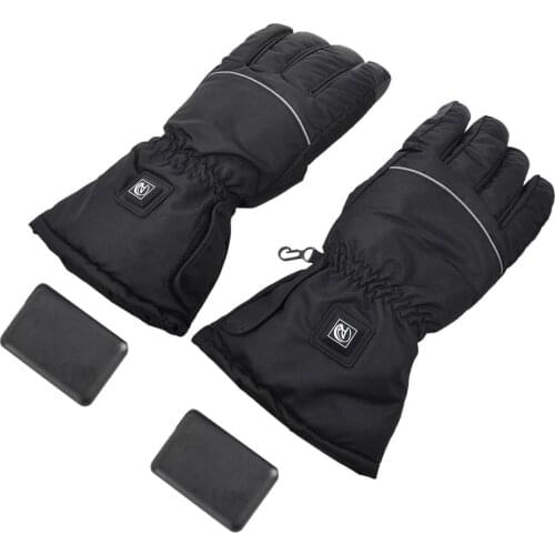 Winter Riding Gloves Electric USB Rechargeable Heating Gloves For Ski Motorcycle Windproof Lithium Battery Powered Thermal 2020