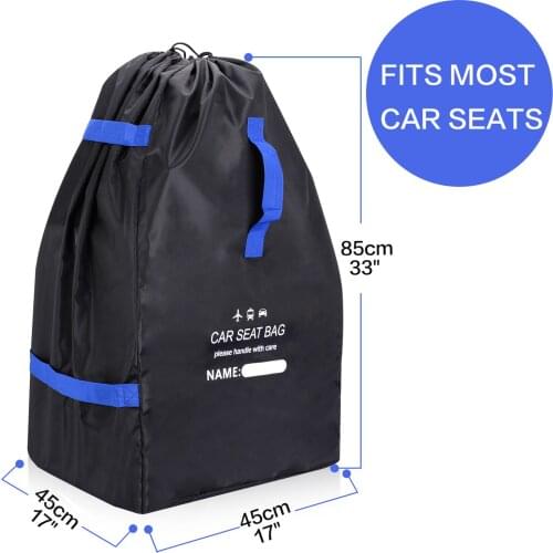 Car children Safety Seat Travel Bag Baby Stroller Storage Bag Large Durable Carseat Travel bag with Shoulder Straps
