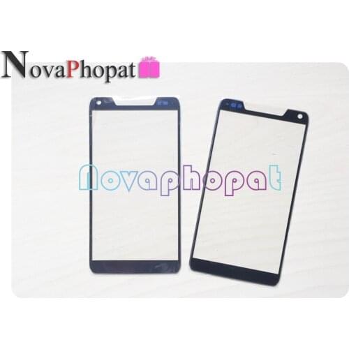Novaphopat Black Glass Screen For Motorola Moto DROID RAZR M XT907 XT905 XT902 RAZR i XT890 Glass lens Panel (NOT Touch Screen)
