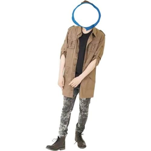 Kamen Rider Build Kazumi Sawatari T-shirt coat Christmas Party Halloween Uniform Outfit Cosplay Costume Customize 11