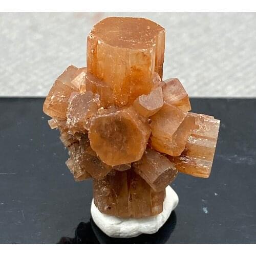 Natural laranja aragonite quartzo cristal áspero pedra cluster nepheline espécime cura pedras naturais e minerais s52