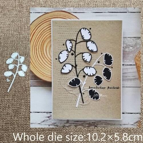 New Design Craft Metal stencil mold Cutting Dies Leaf strip decoration scrapbook die cuts Album Paper Card Craft Embossing