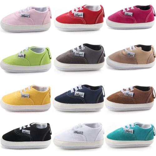 Newborn baby casual shoes fashion soft sole baby boy shoes toddler infant canvas shoes for baby girl baby moccasins
