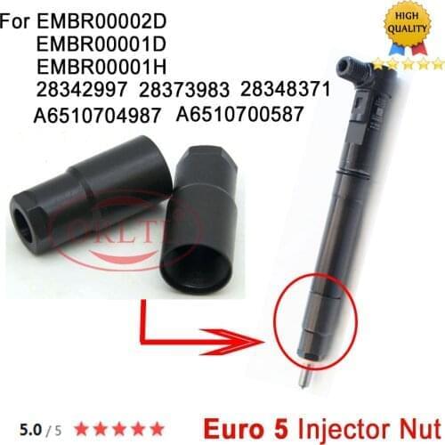 ORLTL Euro 5 Injector Nozzle Cap Diessel Injector Nozzle Nut For Mercedes EMBR00002D EMBR00001D A6510704987 A6510700587