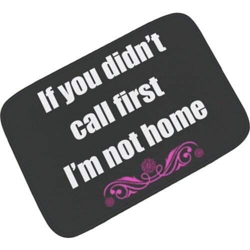 Drop Shipping Black And White Flannel Floor Mats For Kitchen Anti-Slip Kids Bedroom Carpet Entrance Hallway Area Rug