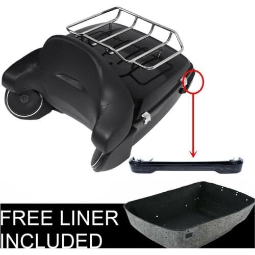 Motorcycle King Pack Trunk LED Light Speakers For Harley Tour Pak Touring Road King Road Glide Street Glide 2014-2020